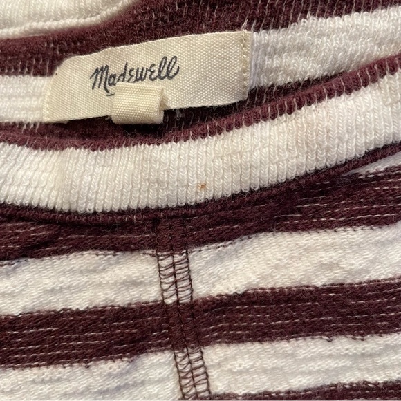 Madewell Striped Slub Long Sleeve Sweater Extra Small - Picture 13 of 13